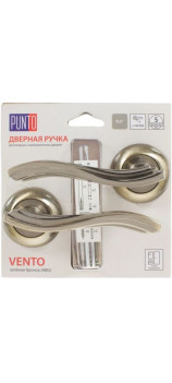 Дверная ручка PUNTO VENTO ML/HD ABG-6 зеленая бронза