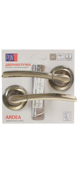 Дверная ручка PUNTO ARDEA TL/HD ABG-6 зеленая бронза