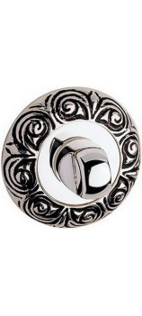 Фиксатор поворотный PASINI 2657 WCR QUEEN ANT SILVER античное серебро