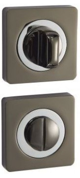Фиксатор Vantage BK02 BN/CP черный никель / хром