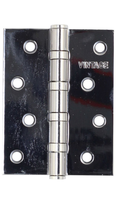 Петля дверная универсальная Vantage 4BB CP хром