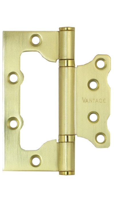 Петля дверная универсальная Vantage 2BB SB матовое золото