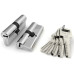 Цилиндровый механизм R600/90 mm (35+10+45) CP хром 5 кл.