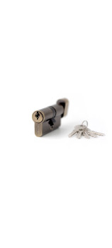Цилиндровый механизм PALLADIUM 80 C BK AB античная бронза
