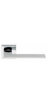 Frascio BLADE 1500/50Q CR дверная ручка на квадратной розетке, цвет хром глянцевый