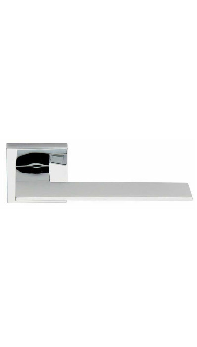 Frascio BLADE 1500/50Q CR дверная ручка на квадратной розетке, цвет хром глянцевый