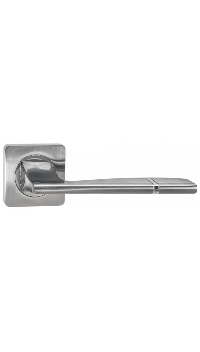 Дверная ручка RENZ Риволи DH 72-02 SC/CP матовый хром / хром Дверная ручка RENZ Риволи DH 72-02 SC/CP матовый хром / хром