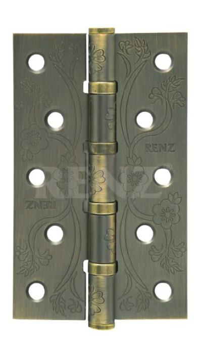 RENZ INDECOR FL 125-4BB FH MAB петля стальная, цвет бронза античная матовая