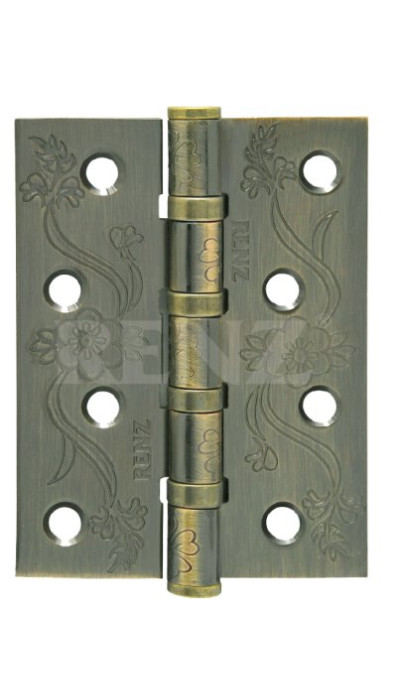 RENZ INDECOR FL 100-4BB FH MAB петля стальная, цвет бронза античная матовая