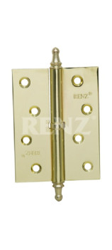 RENZ INR 100 CH SB петля стальная правая, цвет латунь матовая