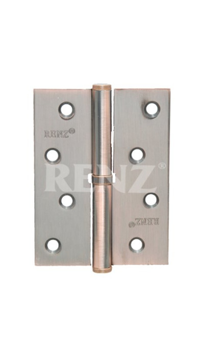 RENZ INR 100 FH AС петля стальная правая, цвет медь античная RENZ INR 100 FH AС петля стальная правая, цвет медь античная