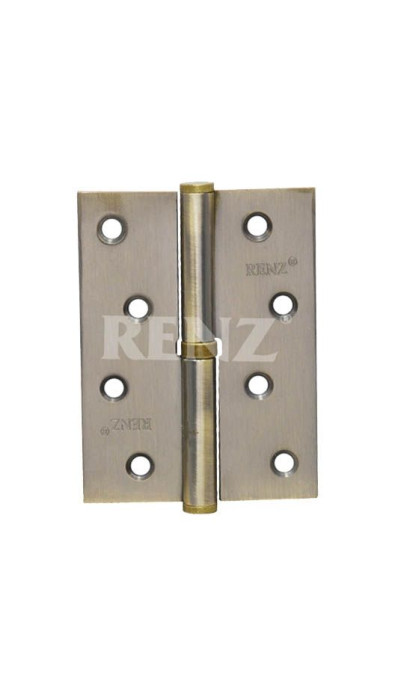 RENZ INR 100 FH AB петля стальная правая, цвет бронза античная RENZ INR 100 FH AB петля стальная правая, цвет бронза античная