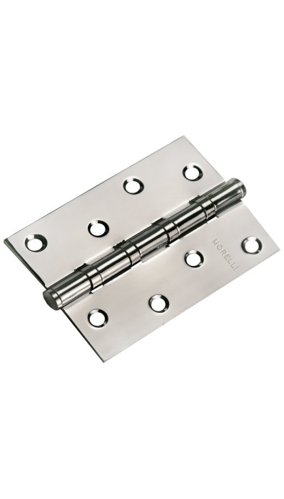 Петля дверная универсальная стальная MORELLI MS 100X70X2.5-4BB SN матовый никель