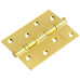 Петля дверная универсальная стальная MORELLI MS 100X70X2.5-4BB PG золото