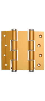 Justor 5414.02 петля пружинная двойная 120x133x40 матовое золото