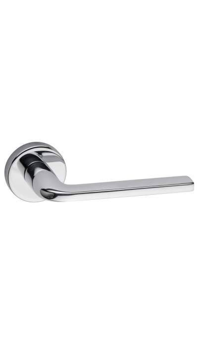 Fimet EASY 1301/232 дверная ручка на розетке, цвет полированный хром F04 Fimet EASY 1301/232 дверная ручка на розетке, цвет полированный хром F04