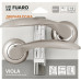 Дверная ручка FUARO VIOLA RM/HD SN/CP-3 матовый никель/хром