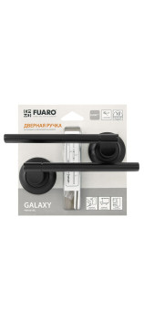Дверная ручка FUARO GALAXY RM/HD BL-24 черный