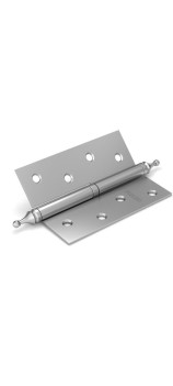 Петля съемная 410/BL-4 100x75x2,5 PN left (матовый никель) левая блистер