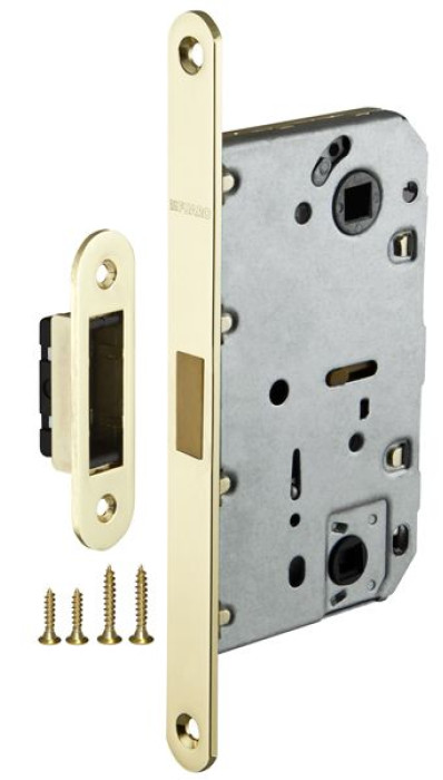 Защелка FUARO врезная MAGNET M96WC-50 GP латунь