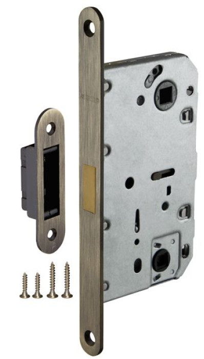 Защелка FUARO врезная MAGNET M96WC-50 AB бронза