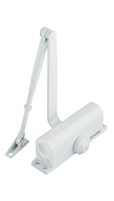 Доводчик дверной FUARO DC-203 WH до 65 кг (белый)