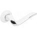 Дверная ручка CdeB Лукерия 070 PWH/CP полированный белый/полированный хром Дверная ручка CdeB Лукерия 070 PWH/CP полированный белый/полированный хром
