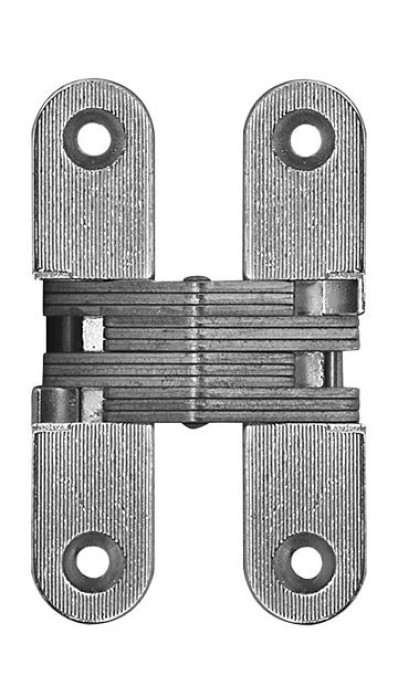 Скрытая петля CEAM 930 фиксированная NIK никель (95,6x19,6 мм) 60 кг