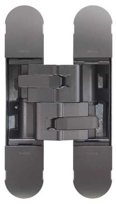 Дверная петля скрытой установки Ceam с 3D регулировкой 1131S NNE черный никель (80-120кг)