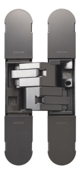 Дверная петля скрытой установки CEAM с 3D регулировкой 1130S NNE черный никель (40-70 кг)