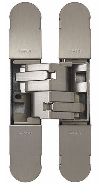 Дверная петля скрытой установки CEAM с 3D регулировкой 1130S NKS матовый никель (40-70 кг) Дверная петля скрытой установки CEAM с 3D регулировкой 1130S NKS матовый никель (40-70 кг)